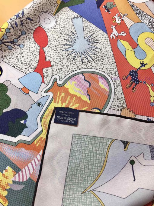 SHMS23101 Herm è s Unbelievable 90cm Silk Scarf Herm è s Silk Scarf is an infinite source ofu7ew5sjr - Image 7