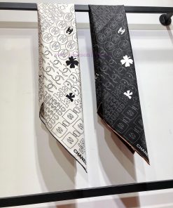 SCC2436 ️ Original Chanel 90cm silk square scarf, made of top-quality twill silk material ️ ln6fnk1x