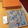 RHMS2371H Double Afternoon Tea 70cm Double sided Velvet Square Towel, a must-have Hermes acck490k66y