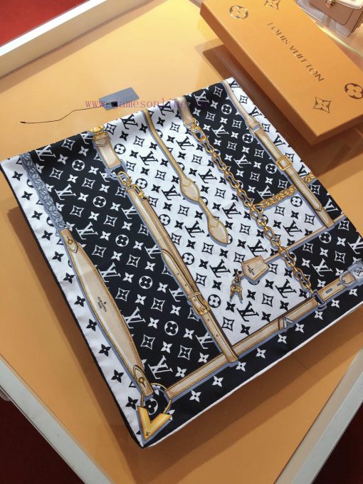 SLV2326 original LV classic Monogram Confidential 90cm version, the most classic flagship ofcgwujvel - Image 5