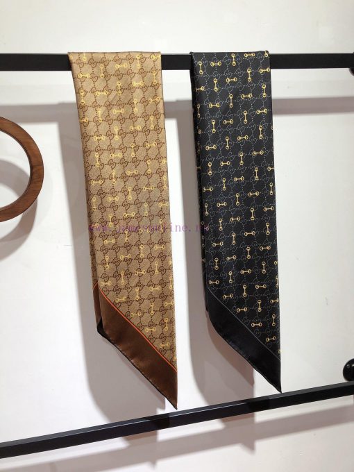 SGC2410 original Gucci horse buckle printing twill 90cm square scarf~The classic GG element 2xcxyg00