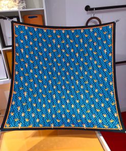 SFD2402 Original Fendi the Year of the Loong Festival 90cm silk square scarf FENDI x FRGMT x6h634fxx
