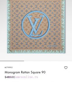 SLV2444 original LVRattan Square90cm silk handkerchief, made of top-quality twill silk materaibeg3gn