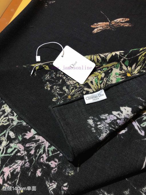 RDO2430 original single D home 140cm velvet square scarf, this square scarf is decorated with8a70x0h - Image 6