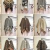 RBR2401 Burberry Heavy Knight Element Cashmere Cloak, double-sided dual-use. The front featutlw8qxjc