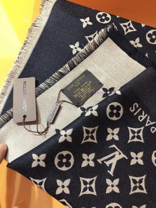 RLV2022 Bull Goods LV MISS LV Long Scarf Using Jacquard Craftsmanship, depicting a full Monoumirfpvz - Image 5