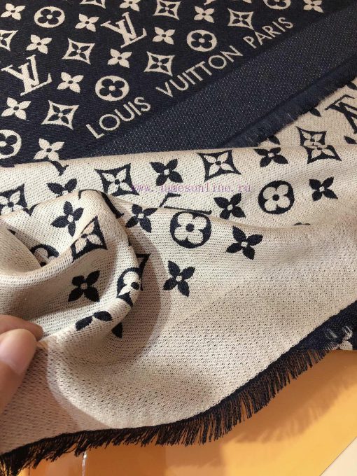 RLV2022 Bull Goods LV MISS LV Long Scarf Using Jacquard Craftsmanship, depicting a full Monoumirfpvz - Image 7