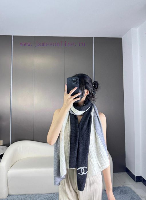 Chanel's new scarf for 2023 ‼ The perfect female lead style, warm and fashionable, can be usfsii5pza - Image 2