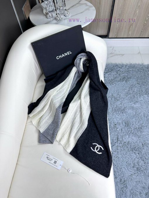 Chanel's new scarf for 2023 ‼ The perfect female lead style, warm and fashionable, can be usfsii5pza - Image 5