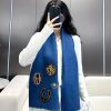 In 2024, the Aishi Denim Cowboy Scarf is full of casual style, paired with 4 medals of differsz0seqf