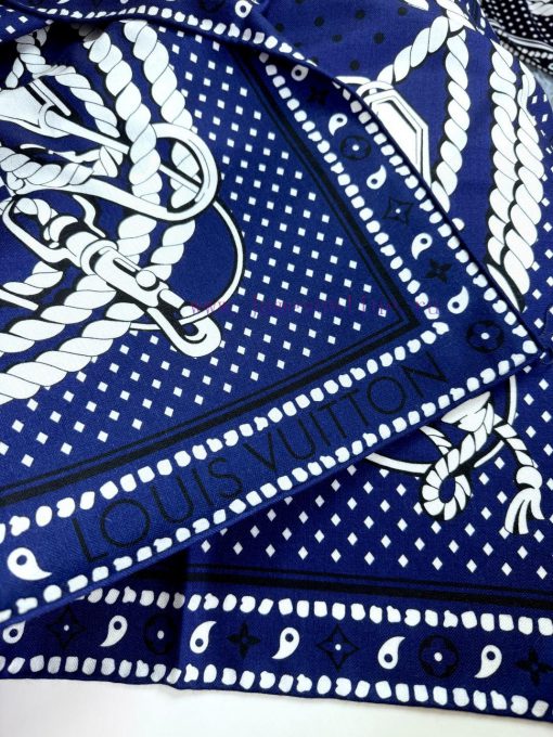 2025 Lv140 top-level velvet double-sided same color Sailor Bandana Square velvet square scarqmq5dlrj - Image 8