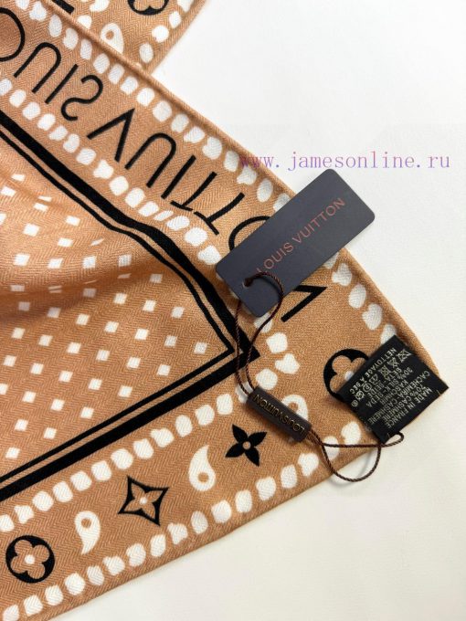 2025 Lv140 top-level velvet double-sided same color Sailor Bandana Square velvet square scar5okt3qua - Image 9