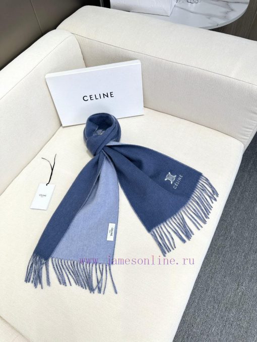 In 2024, the new model can be worn on both sides of the Celine scarf. Each scarf is equivale6olft7r1 - Image 6