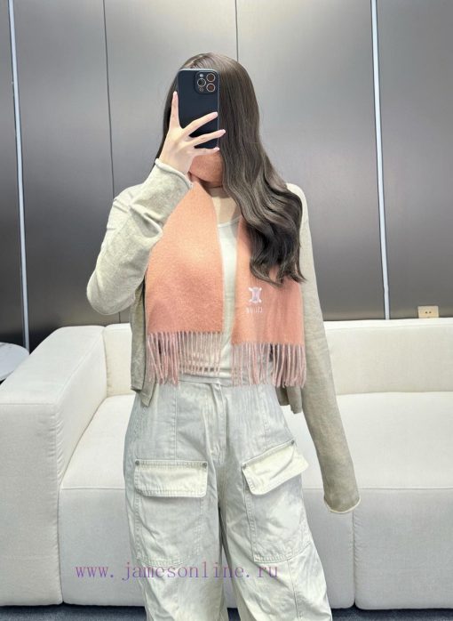 In 2024, the new model can be worn on both sides of the Celine scarf. Each scarf is equivale4kttqen5 - Image 3