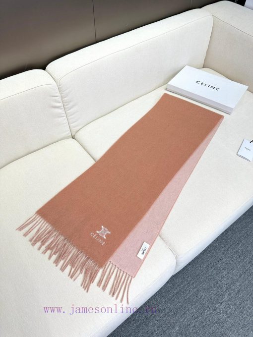 In 2024, the new model can be worn on both sides of the Celine scarf. Each scarf is equivale4kttqen5 - Image 5