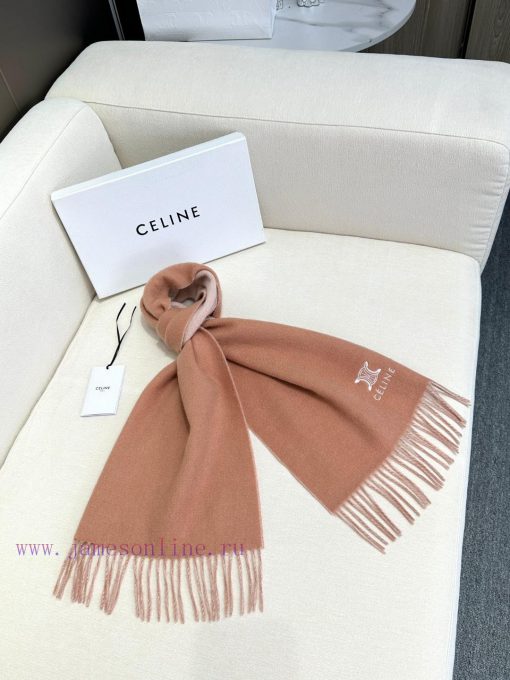 In 2024, the new model can be worn on both sides of the Celine scarf. Each scarf is equivale4kttqen5 - Image 6