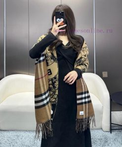 Arrived goods2023 Bur Warrior Knight Double sided Shawl, with various beautiful designs, knolk16t4c1