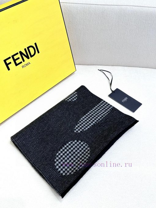 Fendi's popular new high-end men's and women's scarves are a brand that is very low-key and ymogzpzl - Image 4