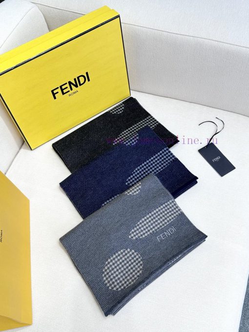 Fendi's popular new high-end men's and women's scarves are a brand that is very low-key and 8toavieb - Image 10