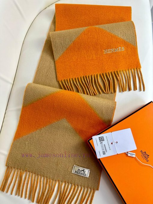 Big H double-sided jacquard thickened tassel scarfBuy and cherish it, as they are all exportsnmfnncx - Image 7