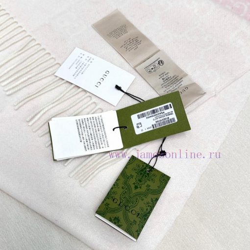 GUCCIGucci Perfect Gradient Purchasing Grade Latest Double sided Dual use Gucci Scarf, Forev8bgej3lx - Image 9