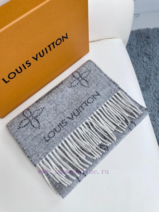 New double-sided scarf, Mahina Flight Mode scarf woven with jacquard technology on one sideMno2jw07l - Image 4