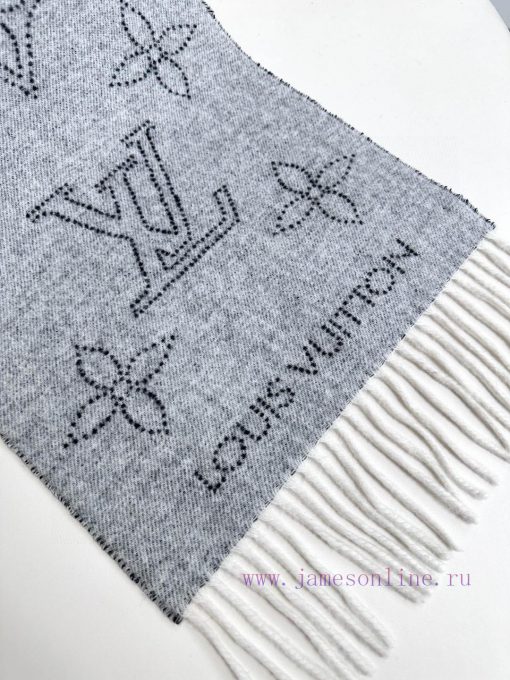 New double-sided scarf, Mahina Flight Mode scarf woven with jacquard technology on one sideMno2jw07l - Image 8