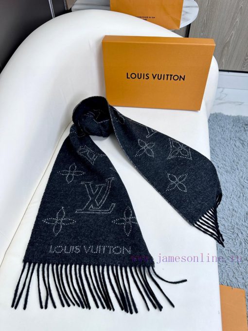 New double-sided scarf, Mahina Flight Mode scarf woven with jacquard technology on one sideM91dm4l84 - Image 7