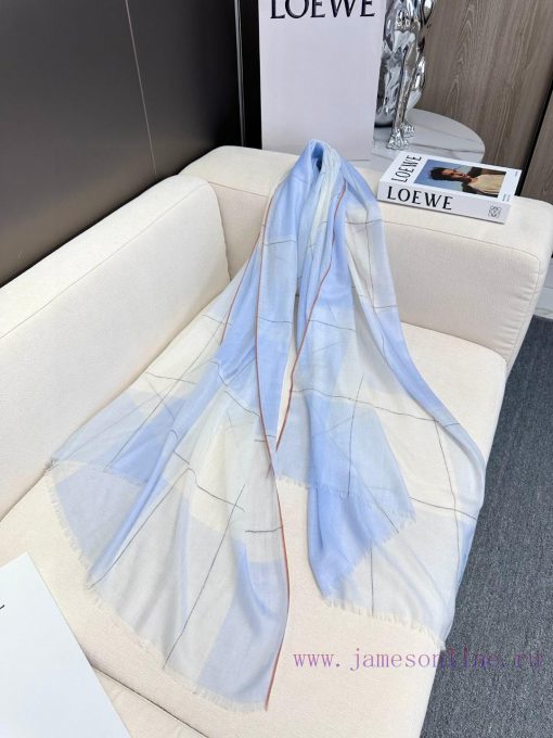 Luoyiwei LW lightweight plaid long scarf is very lucky to have received something from this bekj0w7o - Image 5