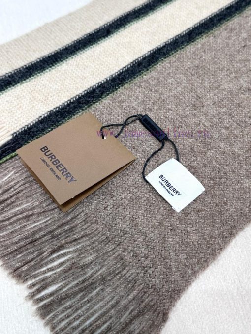New 2024 unisex design, 100% pure cashmere Burberry, high-end cashmere knitted scarf can be zca5gk3c - Image 9
