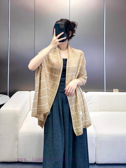 The VIP limited edition top of the line Chanel Double C shawl is absolutely worth collectingcd4todt0