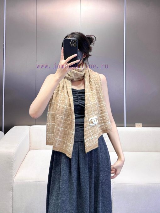The VIP limited edition top of the line Chanel Double C shawl is absolutely worth collectingcd4todt0 - Image 3