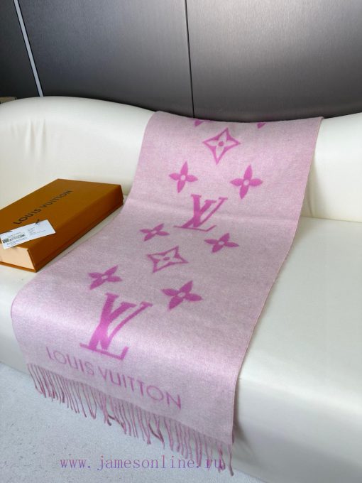 Gift the complete set of packaging boxes Lv Lv brand 𝑹𝒆𝒚𝒌𝒋𝒂𝒗𝒊𝒌 double-sided cashmere scarf ihd4vn5lh - Image 5