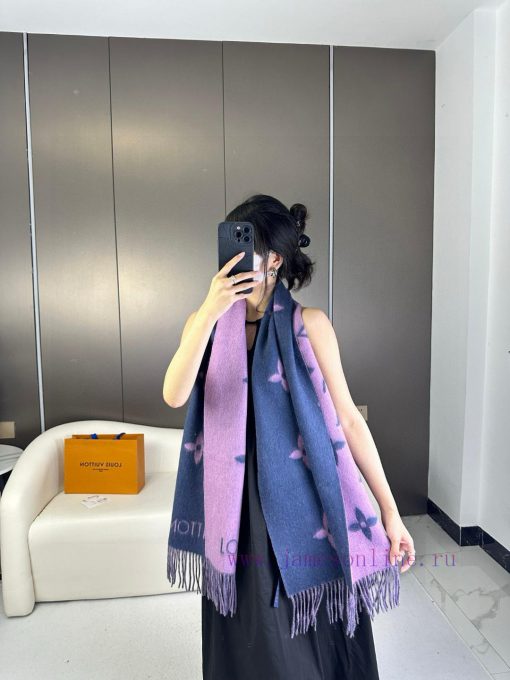Gift the complete set of packaging boxes Lv Lv brand 𝑹𝒆𝒚𝒌𝒋𝒂𝒗𝒊𝒌 double-sided cashmere scarf ivn3zs0iy