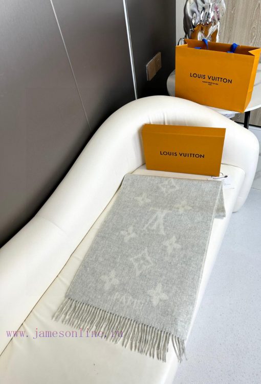 Gift the complete set of packaging boxes Lv Lv brand 𝑹𝒆𝒚𝒌𝒋𝒂𝒗𝒊𝒌 double-sided cashmere scarf in6opuqdg - Image 7