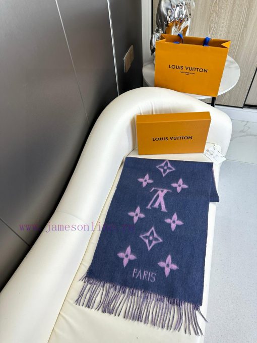 Gift the complete set of packaging boxes Lv Lv brand 𝑹𝒆𝒚𝒌𝒋𝒂𝒗𝒊𝒌 double-sided cashmere scarf ivn3zs0iy - Image 7