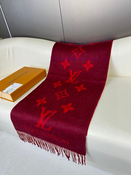 Gift the complete set of packaging boxes Lv Lv brand 𝑹𝒆𝒚𝒌𝒋𝒂𝒗𝒊𝒌 double-sided cashmere scarf ibok3rb07 - Image 5