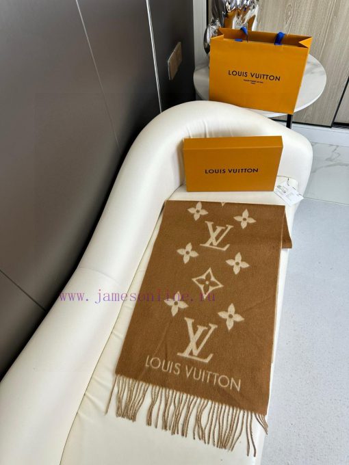 Gift the complete set of packaging boxes Lv Lv brand 𝑹𝒆𝒚𝒌𝒋𝒂𝒗𝒊𝒌 double-sided cashmere scarf idu3j6ma2 - Image 7
