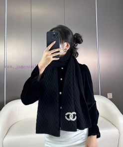 𝐍𝐄𝐖𝟐𝟎𝟐𝟑/Chanel New High Quality Grandma Home Top Matching Diamond Grid Logo ScarfUsing high 6v92tr77