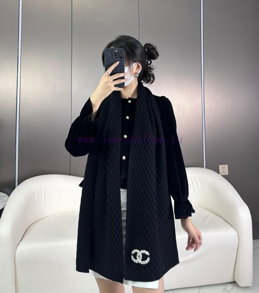 𝐍𝐄𝐖𝟐𝟎𝟐𝟑/Chanel New High Quality Grandma Home Top Matching Diamond Grid Logo ScarfUsing high 6v92tr77 - Image 3
