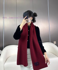 𝐍𝐄𝐖𝟐𝟎𝟐𝟑/Chanel New High Quality Grandma Home Top Matching Diamond Grid Logo ScarfUsing high 1k0i63cb