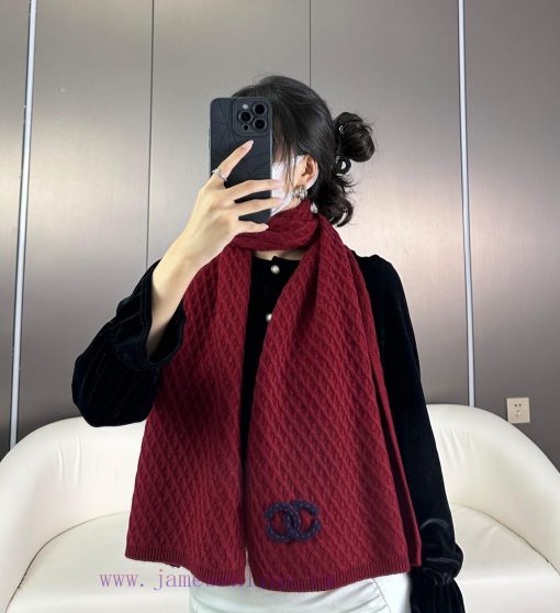 𝐍𝐄𝐖𝟐𝟎𝟐𝟑/Chanel New High Quality Grandma Home Top Matching Diamond Grid Logo ScarfUsing high 1k0i63cb - Image 3