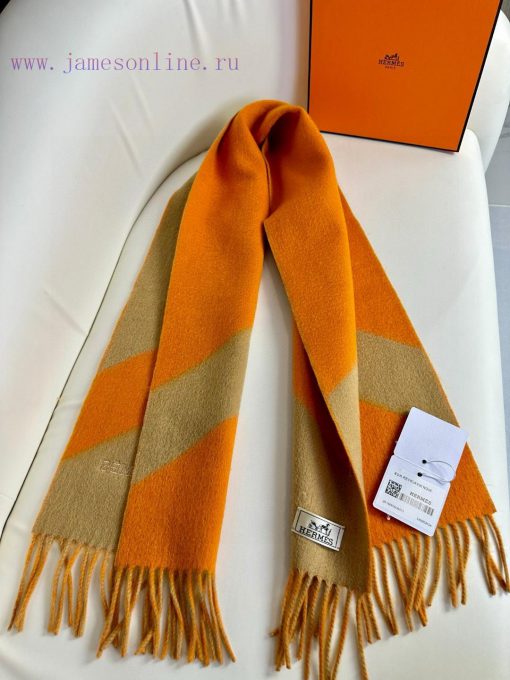 Big H double-sided jacquard thickened tassel scarfBuy and cherish it, as they are all exportp5ezxkxs - Image 8