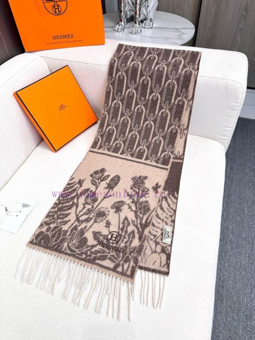 The new 2024 autumn and winter Lover's unisex design features a high-end cashmere scarf that3w6j5tax - Image 5