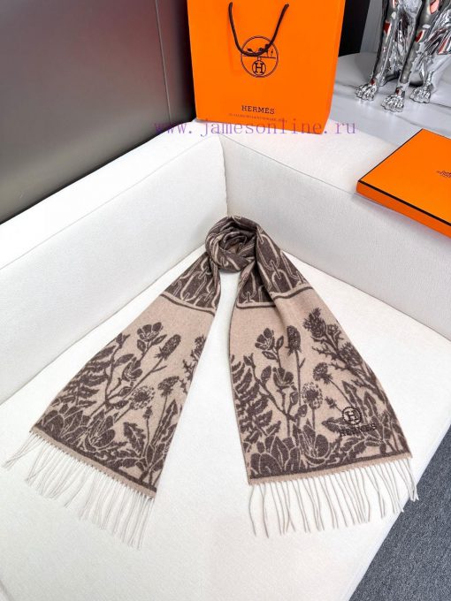The new 2024 autumn and winter Lover's unisex design features a high-end cashmere scarf that3w6j5tax - Image 6