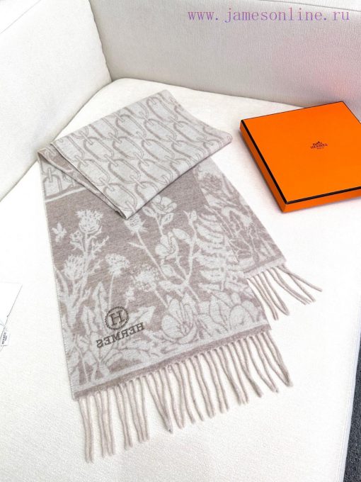 The new 2024 autumn and winter Lover's unisex design features a high-end cashmere scarf that9ok0xlx9 - Image 7