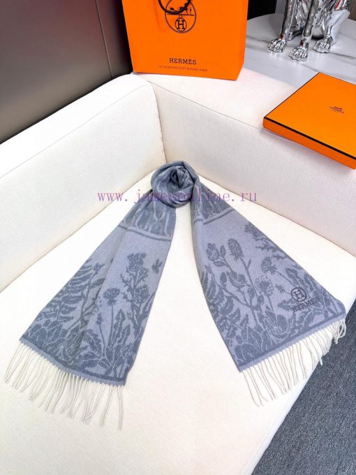 The new 2024 autumn and winter Lover's unisex design features a high-end cashmere scarf thatd8c7107i - Image 6