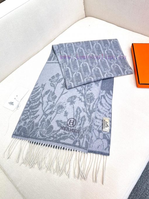 The new 2024 autumn and winter Lover's unisex design features a high-end cashmere scarf thatd8c7107i - Image 7