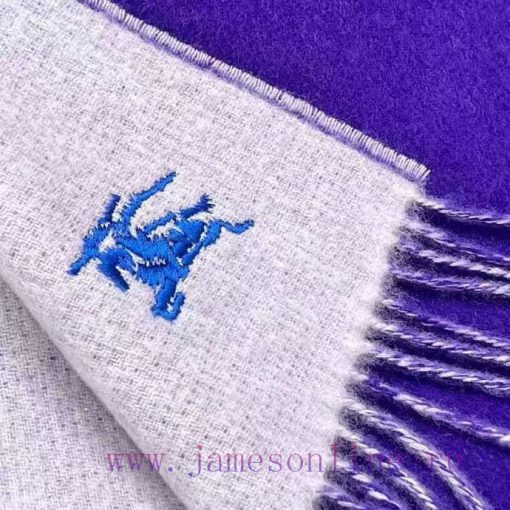 𝐁𝐔𝐑𝐁𝐄𝐑𝐑𝐘 Double sided solid color embroidered long scarf official website synchronized new ️ohgx2vdi - Image 5