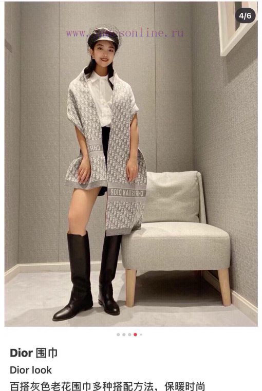 Dior's classic autumn and winter collection features a knitted double-sided jacquard style, 6dvtjow7 - Image 2